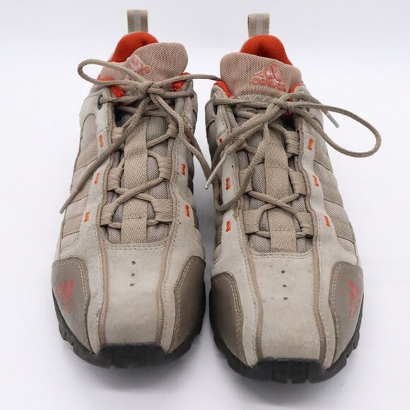 Adidas Cycling Bicycle Biking Shoes Mens Size 7 US (Size 40 EU) - Grey/Orange - Picture 2 of 16